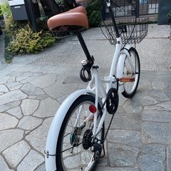 シマノ　折りたたみ自転車　20インチ6段変速 ミニベロ 