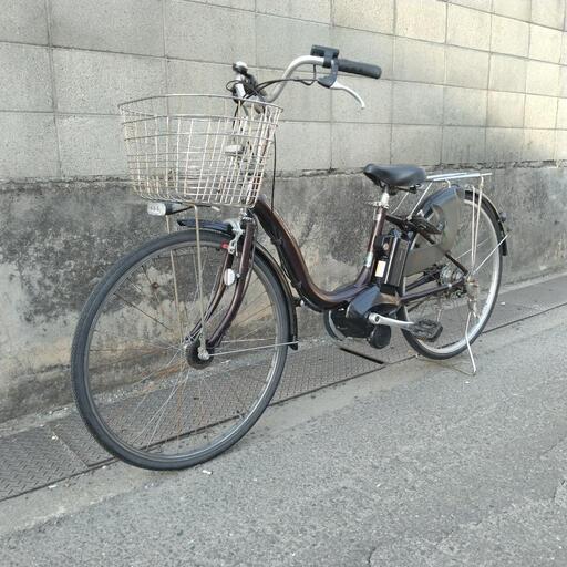 R5042電動アシスト自転車 2014年ヤマハ PAS Natura 充電器 バッテリー 鍵1本付 電動自転車