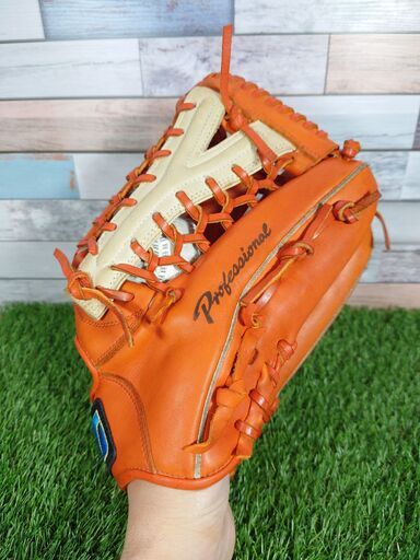 ミズノ 2GN31117 軟式用グローブ 外野手用 プロフェッショナル 高橋由伸