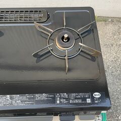 ★動作〇 保証有★ 都市ガス コンロ リンナイ KGDM64BK2R 2018年製 2口 グリル 押しボタン RT64JH2 