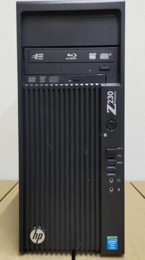【中古実働】HP Z230-CMT #ブルーレイ/DVDドライブダブル搭載#120GB-SSD+500GB-HDD#Corei7-4790相当#FireproW5000、仕様は詳細にて確認を。