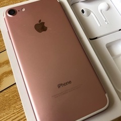 iPhone7 ピンクゴールド　32G 美品