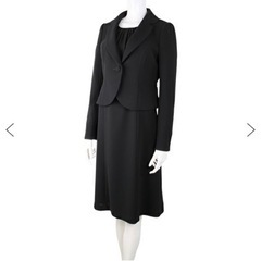 【新品・未使用】コナカ アンサンブルフォーマル 9号 レディース リボン 喪服