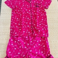 美品！バービーピンクの半袖パジャマ160cm