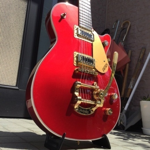 【商談中】gretsch G5435tg ファイアバードレッド　限定ゴールドパーツ【手渡し限定】グレッチ　ギター