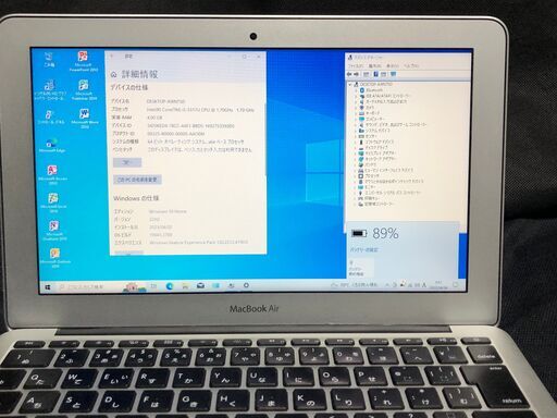 MacBook Air 11インチ Mid 2012 MD224J/A」約1キロの小型軽量薄型