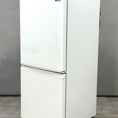 2018年製■SHARP シャープ 137L 2ドア冷凍冷蔵庫 ...