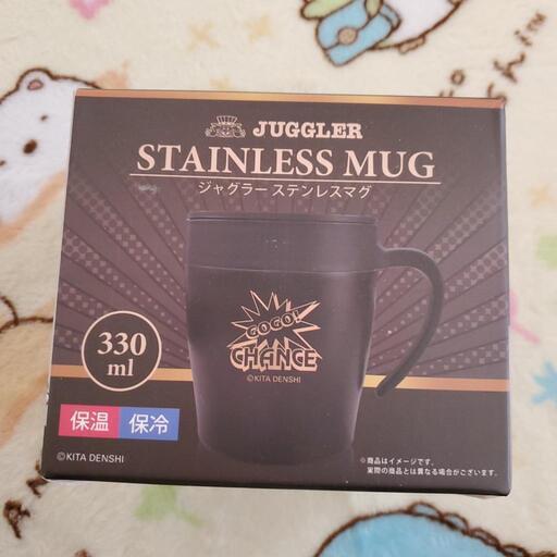 パチスロ　グッズ　ジャグラー　ステンレス　マグカップ　保温　保冷　コップ　食器