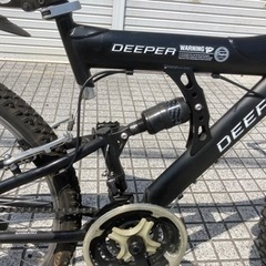 26インチマウンテンバイク】3x6段変速 センターサスペンション付 前 