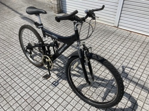 マウンテンバイク】ハマー製 大人用26インチ 3x6段変速付 白 若林