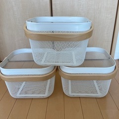 【新品】IKEAイケアRISATORP リーサトルプ バスケット...