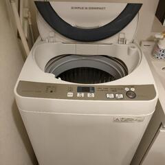 SHARP　洗濯機　1000円で差し上げます。