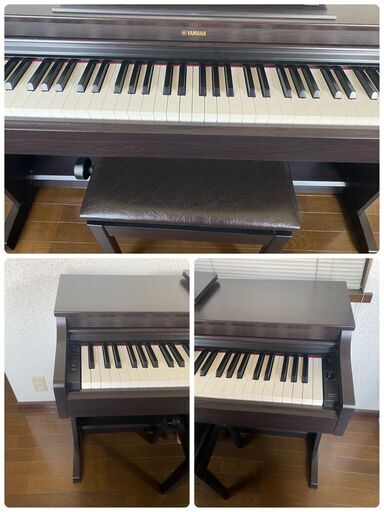 YAMAHA ヤマハ 電子ピアノ YDP-163R 2016年製 動作確認済 美品 直接