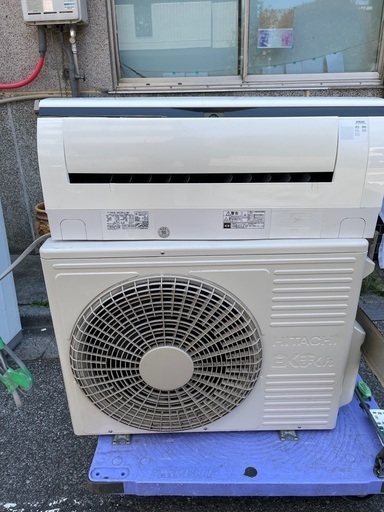 【日立】 ルームエアコン　RAS-SE28J(W)　2019年製 　冷房能力：2.8kW