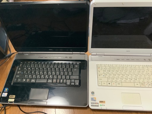 ジャンク、NEC、LaVie、LL750TG、LL750TG6B、2台、バッテリーメーカー純正品新品購入2021/01/25