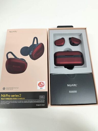低価SALE NUARL ヌアール N6 Pro series2 (ボルドー) 完全ワイヤレス