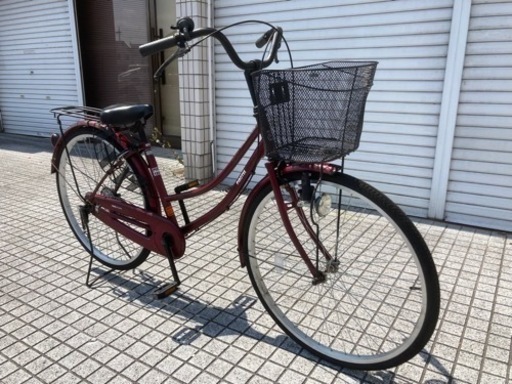 【26インチ自転車】変速なし　鍵新品❗️スペアキーあり　若林自転車　唐崎店　SALE中❗️