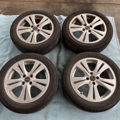 トヨタ　ラクティス　175/60R16  社外アルミホイール付き...