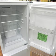 冷蔵庫 156L 2017年製 ヤマダ電機 YRZ-F15E1 2ドア冷蔵庫 ホワイト/白 