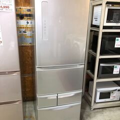 動作保証あり】TOSHIBA VEGETA 2017年 GR-K41G 410L 5ドア 冷凍