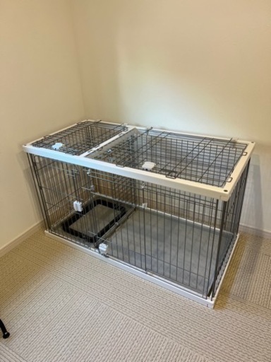 犬　ケージ　トイレ　しつけ　サークル