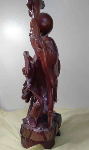 ”おしゃれな木彫り仙人 寿老人(大型) ” おしゃれな木彫り仙人 寿老人(大型) ”