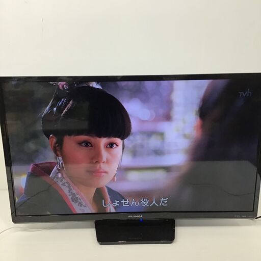 23R070 ジ6 FUNAI 液晶カラーテレビ FL-32H1010 32V型 2019年 リモコン付き 中古品