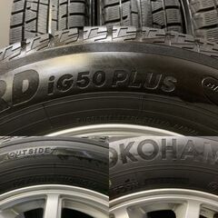 YOKOHAMA ice GUARD iG50 PLUS 195/65R15】スタッドレス【Fang 15 