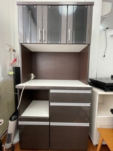 送料・設置込み　キッチンボード　食器棚