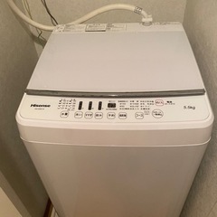 ★決まりました★洗濯機　5.5kg Hisense