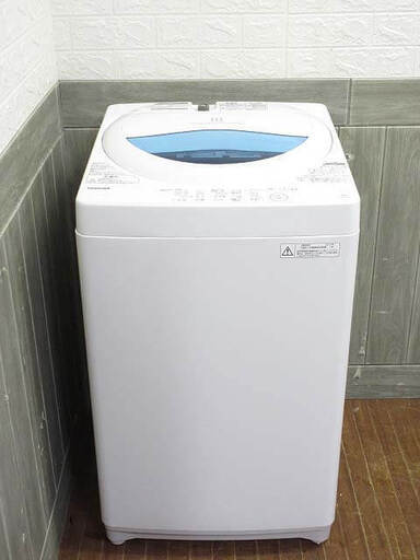 ss4898　東芝　洗濯機　5kg　AW-5G5(W)　グランホワイト　TOSHIBA　洗濯機　縦型　白　節水　パワフル浸透洗浄　つけおき洗い　温度センサー　からみまセンサー　最低水位12L
