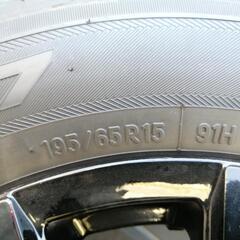 プリウスにて使用、バリ山、4本セット