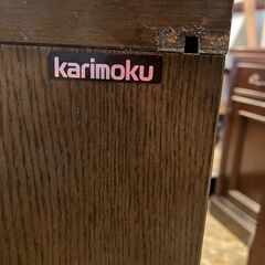 karimoku カリモク ローチェスト 4段 幅60cm 天然木 ○BA03W004