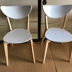 IKEA椅子2脚1000円