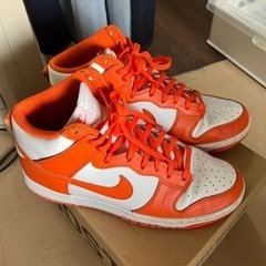 Nike Dunk high Retro "Orange Bla...