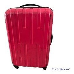 【お譲り先決定】ピンク×ブラック　スーツケース　キャリーバッグ