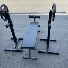 大幅値下げ⭐︎分解可能　ベンチプレス　ダンベルセット　52.5kg 