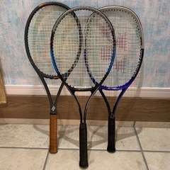 テニスラケット　3本セット　ミズノ　ヨネックス 