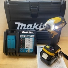 中古 マキタ　TD171D インパクトドライバ　フレッシュイエロー　セット 中古 マキタ TD171D インパクトドライバ フレッシュイエロー セット