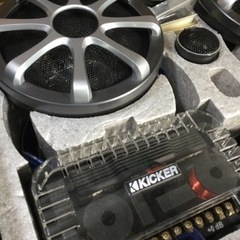 KICKER ジャンク QS65.2 コンパクトスピーカーシステム