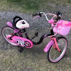ミニーちゃんの自転車