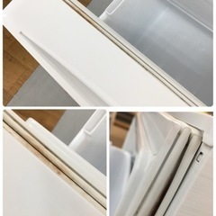 S248 ⭐ アイリスオーヤマ 冷蔵庫 156L 自動霜取機能付き ホワイト AF156-WE⭐動作確認済⭐クリーニング済