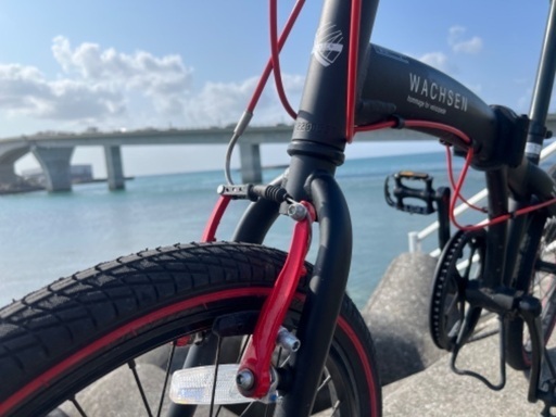 🇯🇵Wachsen 新同車⚙️6速超軽オールアルミ (so) 宜野湾の折りたたみ  