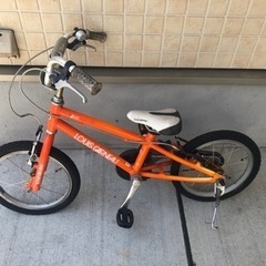 ルイガノ　子供用　16インチ　自転車　オレンジ