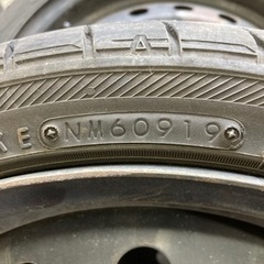16インチ　鉄チン　165/45R16 4本　軽自動車等