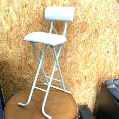 ニトリ　未使用　ハイチェア シャム　折りたたみ　簡易椅子　