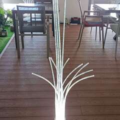 ①【処分価格】新品LED 　葦草(アシ、ヨシ) 光ファイバー　インテリア