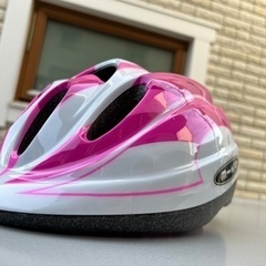 自転車用　子供ヘルメット（ピンク）