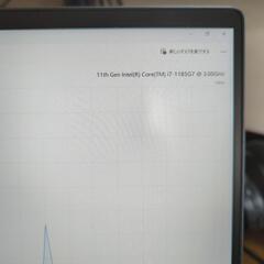 intel CORE i7 1185G7 / GTX1650 WITH MAX-Q Design　ゲーミングノート