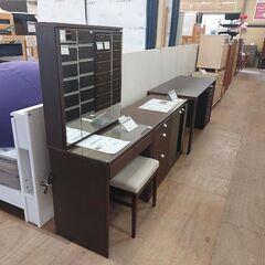 【愛品倶楽部柏店】　カリモク　ユーティリティー　デスク＆ワゴンセット